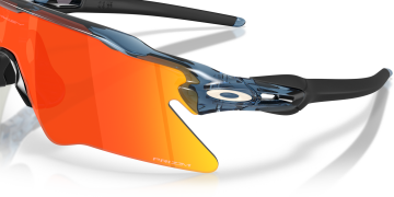 Oakley Radar EV Heater O Matter Çerçeve Prizm Ruby Lens Unobtainium Kaymaz Spor Gözlük Transparent Abyss OO9541-0737