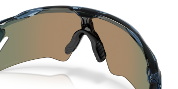 Oakley Radar EV Heater O Matter Çerçeve Prizm Ruby Lens Unobtainium Kaymaz Spor Gözlük Transparent Abyss OO9541-0737