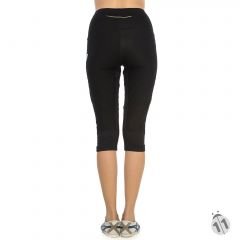 Gore-Tex Windstopper Siyah DryFit Koşu Fitness Yoga Yürüyüş 3/4 Spor Taytı