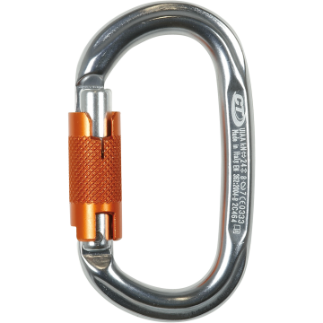 Skylotec Pillar Wg Gri 21 mm Twistlock Otomatik Kilitli Oval Alüminyum Karabina EN 362 B EN 12275 B UIAA 121