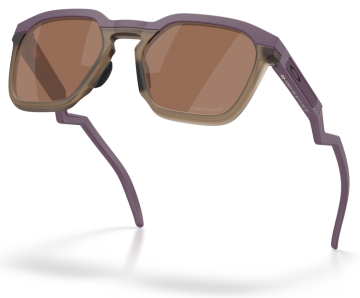 Oakley HSTN SQ Obscura Collection O Matter Çerçeve Prizm Tungsten Polarized Lens Unobtainium Kaymaz Matte Aubergine Güneş Gözlük OO9533-1154