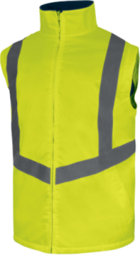 Delta Plus OPTIMUM3 Fosforlu Sarı-Lacivert ve Fosforlu Turuncu-Lacivert 5’i 1 Arada Su Geçirmez Reflektif Parka EN ISO 20471 EN 342 EN 343 EN ISO 13688