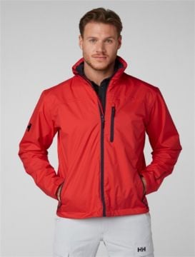 Helly Hansen Crew Midlayer Jacket Erkek Ceket Red