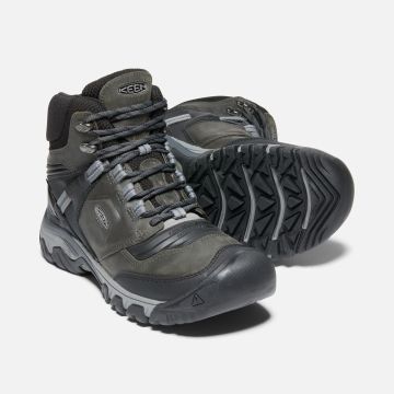 Keen Ridge Flex Mid KeenDryGtx Su Geçirmez Erkek Bot Black Magnet/Black 1024911