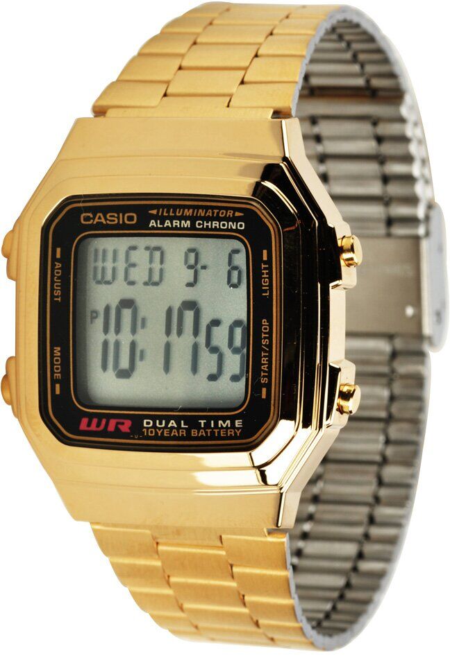 CASIO A178WGA-1ADF RETRO ERKEK KOL SAATİ