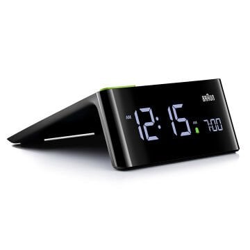 Braun BC16BEU Siyah VA LCD Ekran Dijital Alarmlı Masa Saati
