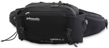 Pinguin Drift 5 Siyah Bel Çantası