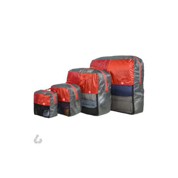 PAJAK UL Packing Cubes 4 Pack Ultralight 4'lü Seyahat Organizer Seti Red