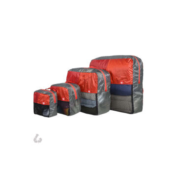 PAJAK UL Packing Cubes 4 Pack Ultralight 4'lü Seyahat Organizer Seti Red