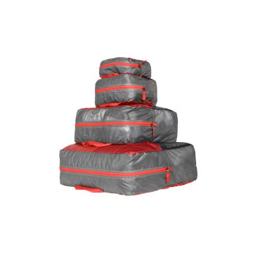 PAJAK UL Packing Cubes 4 Pack Ultralight 4'lü Seyahat Organizer Seti Red