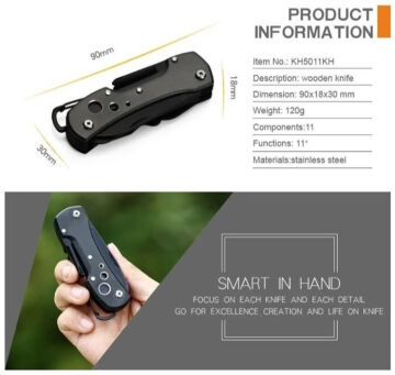 Grand Harvest KH5011K-H Multi Fonksiyonel Çakı