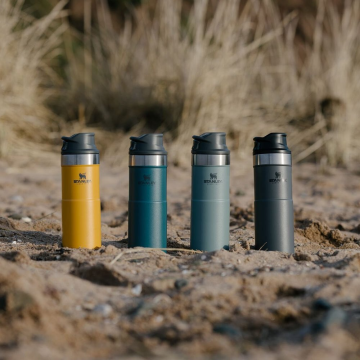 Stanley Klasik Trigger-Action Termos Bardak 0.35 LT Shale Petrol