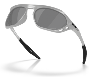 Oakley Cage Jacket O Matter Çerçeve Prizm Black Polarized Lens Unobtainium Kaymaz X Silver Güneş Gözlük OO9537-0961