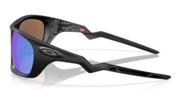 Oakley Lateralis O Matter Çerçeve Prizm Sapphire Lens Unobtainium Kaymaz Matte Black Erkek Güneş Gözlük OO9431-1460