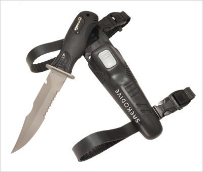 Saekodive Titanium Dalış Bıçağı (Siyah)