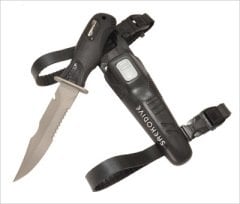 Saekodive Titanium Dalış Bıçağı (Siyah)