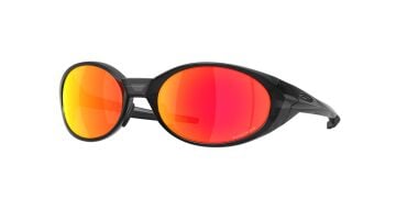 Oakley Eye Jacket Redux O Matter Çerçeve Prizm Ruby Lens Unobtainium Kaymaz Ink Black Erkek Güneş Gözlük OO9438-4658