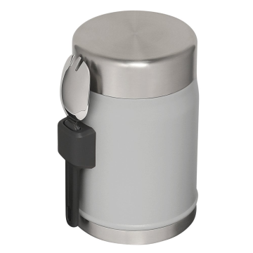 Stanley Klasik Paslanmaz Çelik Yemek Termosu Kaşıklı 0,40 LT Koyu Beyaz