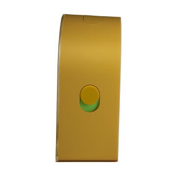 BRAUN BC22Y SARI KLASİK ANALOG ALARMLI MASA SAATİ