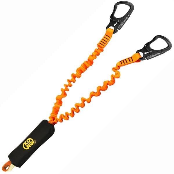 KONG EAW Y SET TANGO Çift Kollu Elastik Enerji Emicili Lanyard 90 cm