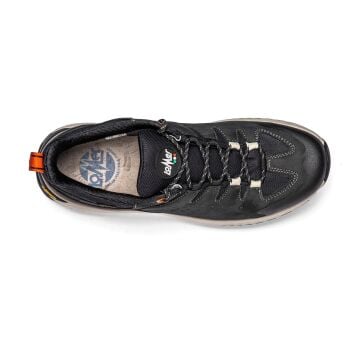 Lomer Italy Mercury MTX Waterproof Vibram Deri Erkek Ayakkabı Black