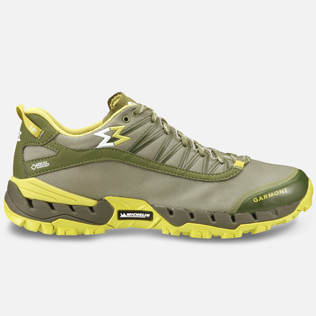 Garmont Italy 9.81 N Air G 2.0 Goretex Michelin Taban Erkek Ayakkabı Green Olivine 002494
