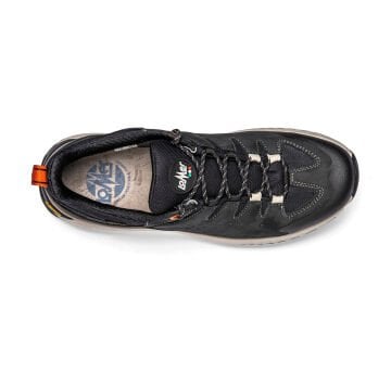 Lomer Italy Mercury MTX Waterproof Vibram Deri Erkek Ayakkabı Black