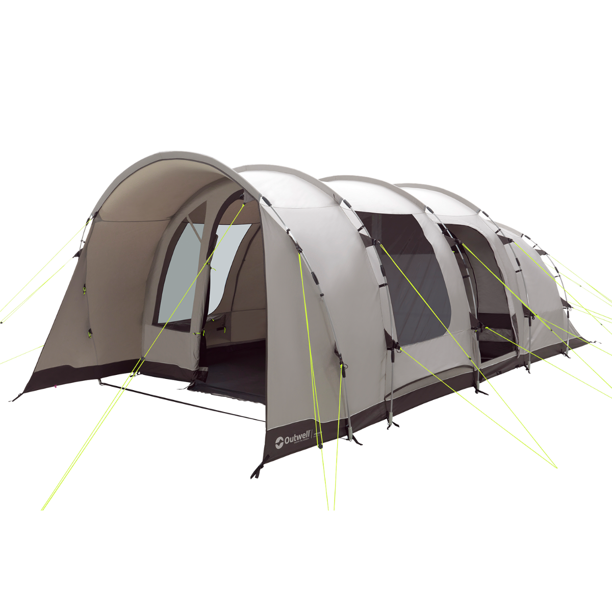 Outwell Ohio 5 TC Premium 20 M² & 5 Kişilik Polycotton Nefes Alan Premium Yüksek Aile Çadırı