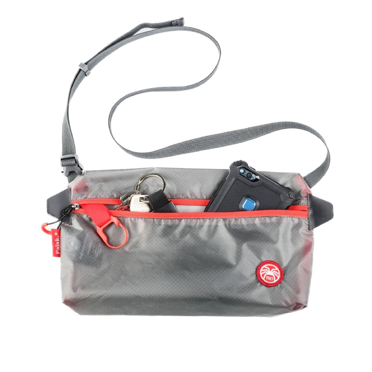 PAJAK Sling Bag UL Ultralight 35 Gr Bel Omuz Çantası Silver