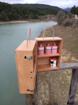 Bushcraft Epçe Katlanabilir Portatif Dolap Baharatlık