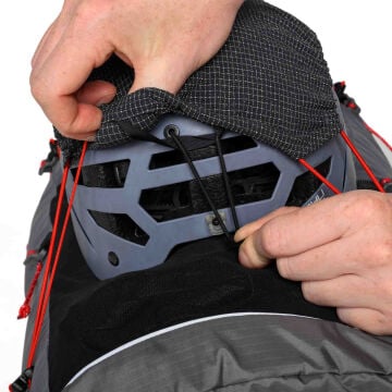 PAJAK Helmet Holder Dyneema Takviyeli Ultralight 30 Gr Kask Taşıma Aparatı Black