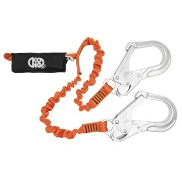 KONG EAW Y SET QUEEDY ANSI Çift Kollu Elastik Enerji Absorber Emicili Lanyard 90 cm