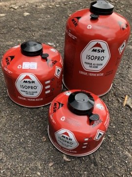 MSR® IsoPro™ Fuel 450 gr Kartuş KIRMIZI