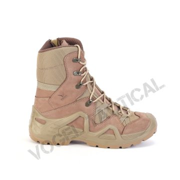 Vogel Tactical Fermuarlı Süet Kahverengi Askeri Bot 40