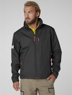 Helly Hansen Crew Midlayer Jacket Erkek Ceket Black Siyah
