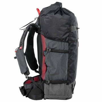 PAJAK HD3 45-55L RECCO X-Pac 1065 Gr Expedition Dağcılık Sırt Çantası Black