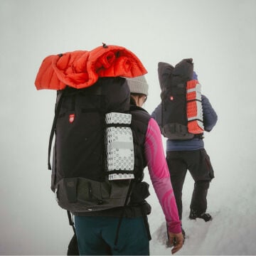 PAJAK HD3 45-55L RECCO X-Pac 1065 Gr Expedition Dağcılık Sırt Çantası Black