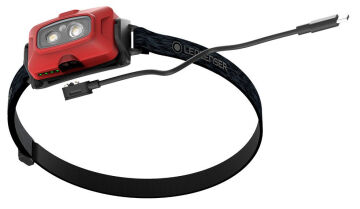 Led Lenser HF4R Core / Red 500 Lümen Yeni Nesil Şarj Edilebilir Kafa Feneri Kırmızı
