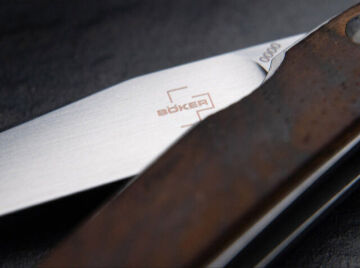 Böker Plus Texas Tooth Pick Flipper Cocobolo Çakı
