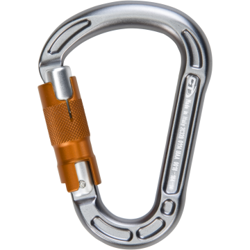 Skylotec Concept Wg Gri Turuncu Gümüş 21 mm Twistlock Otomatik Kilitli Hms Alüminyum Karabina EN 362 B EN 12275 H UIAA 121