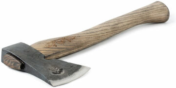 Vidar Natural 41 cm Kamp Baltası Deri Kılıflı
