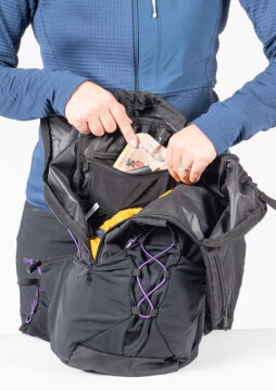 TSL Outdoor Dragonfly 2 15/30 Litre Ayarlanabilir Hacimli Trekking Sırt Çantası Bluestone