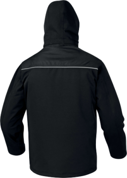 Delta Plus MILTON2 Siyah Su Tutmaz Nefes Alabilir Streç Parka EN 14058 EN ISO 13688