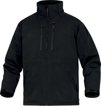 Delta Plus MILTON2 Siyah Su Tutmaz Nefes Alabilir Streç Parka EN 14058 EN ISO 13688