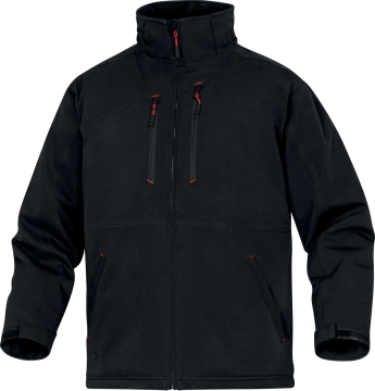 Delta Plus MILTON2 Siyah Su Tutmaz Nefes Alabilir Streç Parka EN 14058 EN ISO 13688