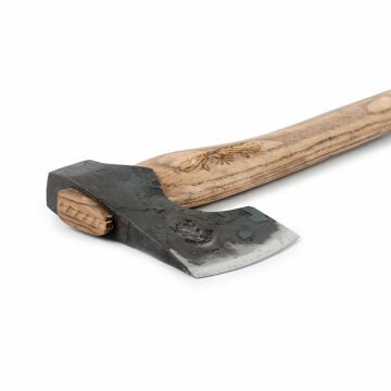Megaton Valkyrie Natural 41 cm Kamp Baltası Deri Kılıflı