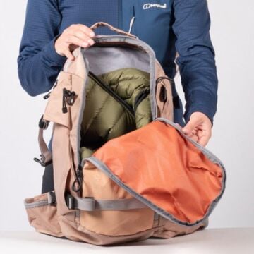 TSL Outdoor Dragonfly 2 15/30 Litre Ayarlanabilir Hacimli Trekking Sırt Çantası Terracotta