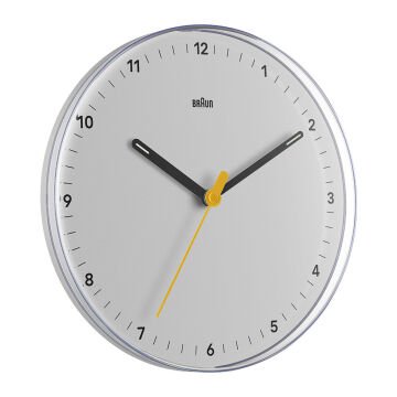 Braun BC26W Beyaz Analog Duvar Saati