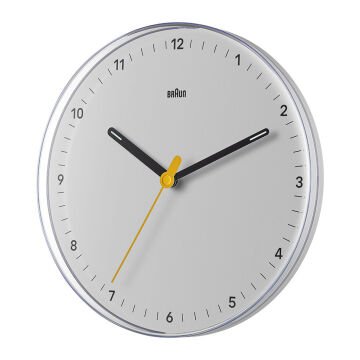 BRAUN BC26W BEYAZ ANALOG DUVAR SAATİ