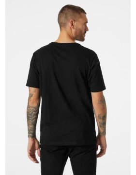 Helly Hansen Logo T-Shirt Siyah